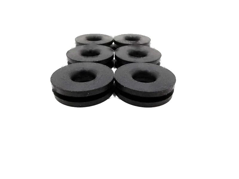 Kawasaki KZ400 Side Cover 6 x Rubber Grommets (1974-1979)