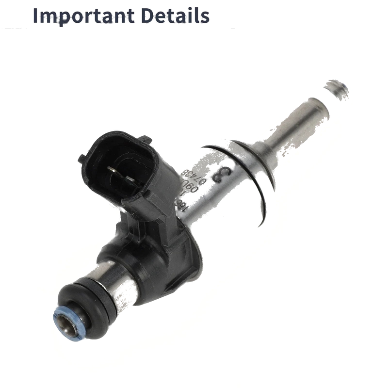 Subaru BRZ 2.0 (2013-2020) Black Silver Tone Fuel Injector 1 Pc