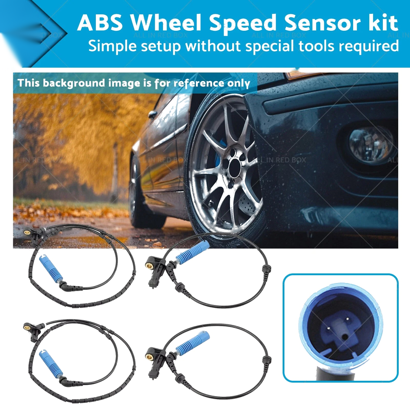 BMW E46 Z4 323i 318i 320i 4 x ABS Wheel Speed Sensors (2000-2006)