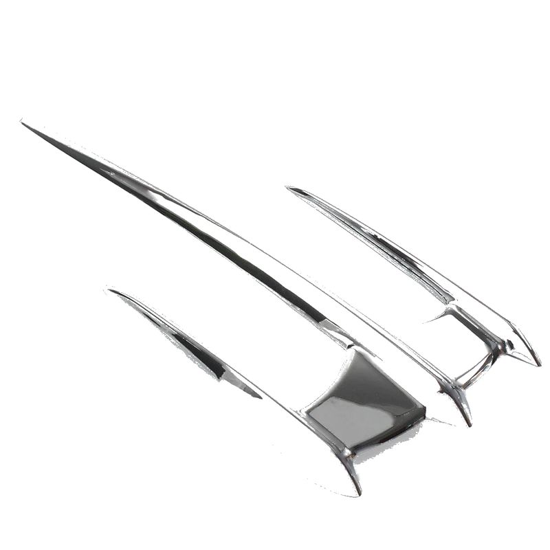 Honda GL1800 Chrome Fairing Trunk Lid Accents (2001-2011)