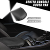 Kia K5 Center Console Armrest Cover 2021-2023 Faux Leather Black Gray