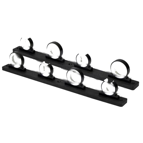 Relaxn Boats 4 Rod Holder Anodized Alloy Board Mounted Fishing Storage