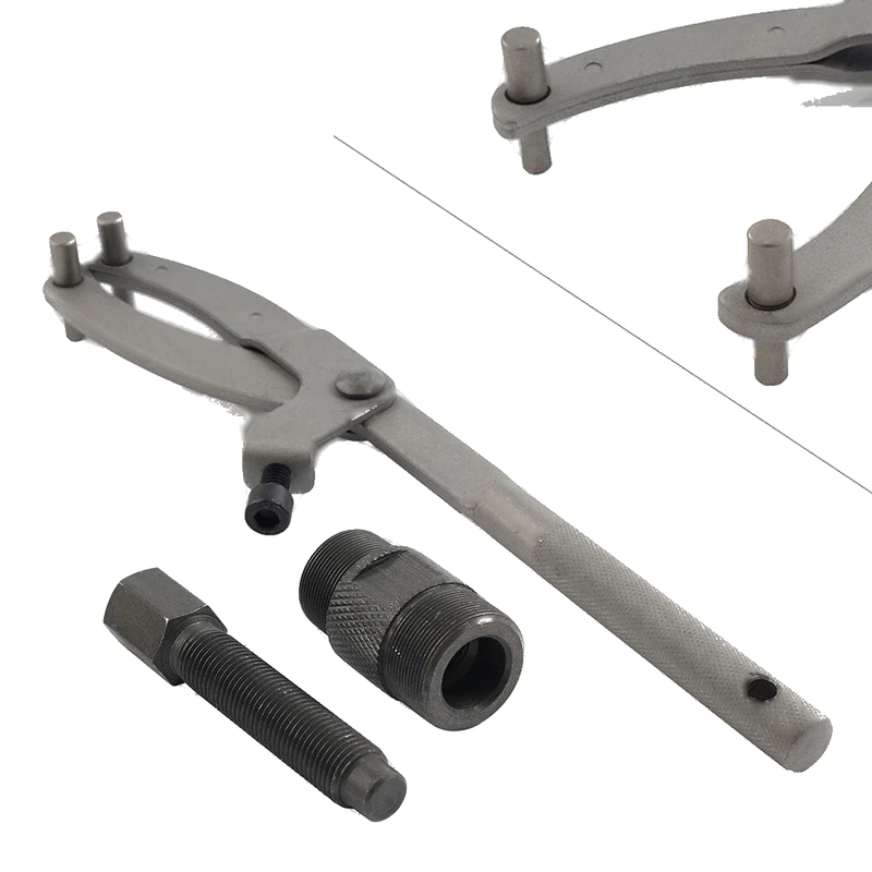 Adjustable 24MM 27MM Motorcycle Clutch Flywheel Spanner Magneto Tool