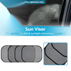 4 x Car Side Window Sun Shade Mesh Cover