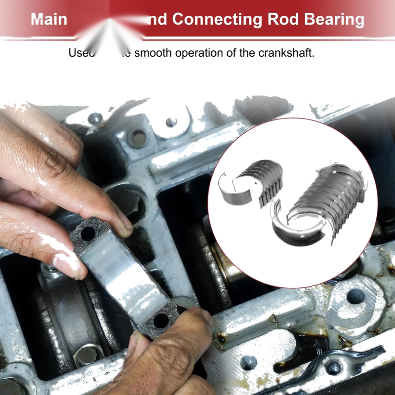 Toyota Dyna Main Bearings and Connecting Rod Bearings (1972–1984)