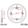 Honda TRX400EX & TRX400X Sportrax 37-Tooth Rear Steel Sprocket