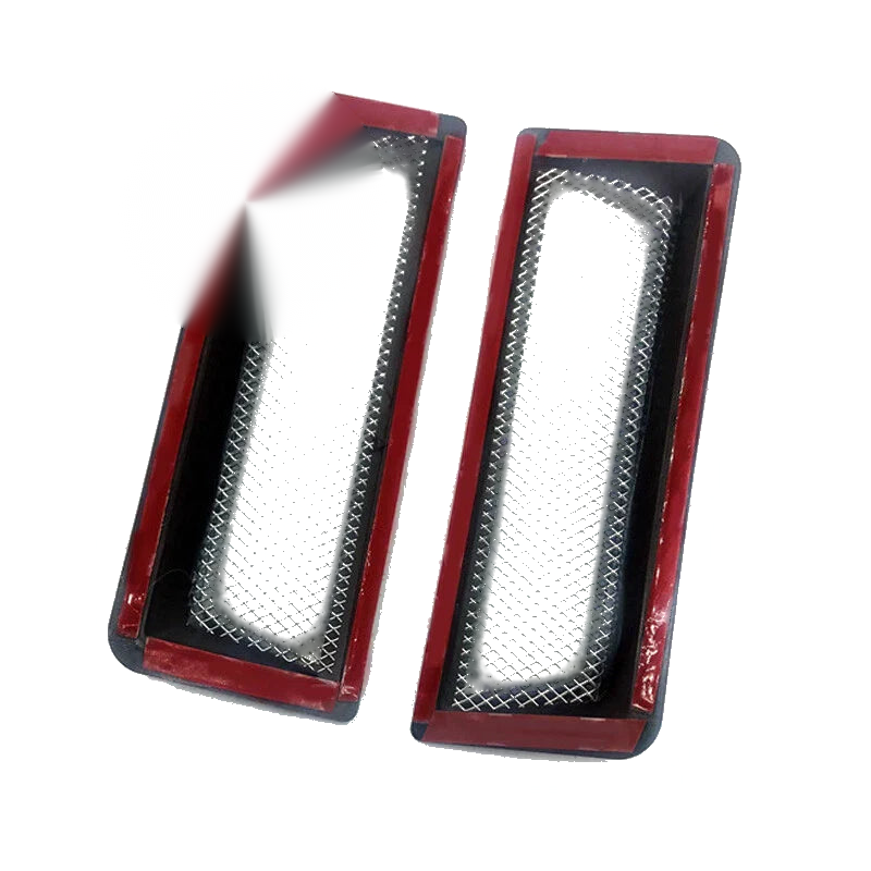 Universal Car Decor Carbon Fiber Style Hood Vent Louvers