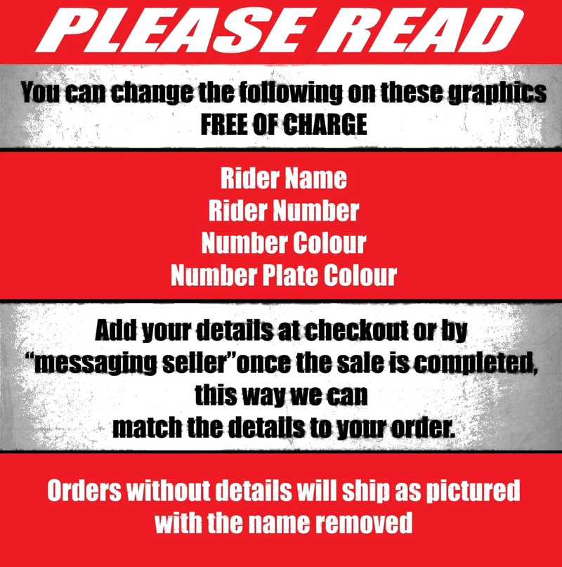 KTM SX 150 Graphics Full Kit 2023-2024 Chelsea Stickers