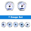 Marine Car Boat 7 Gauge GPS Speedometer Tacho Fuel/Temp/Oil/Volt/Trim