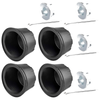 Honda TRX200 FourTrax Center Cap & 18MM Nut & Pin (1990–1991)