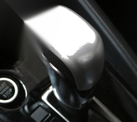 Nissan Kicks (2016-2020) 1 x Matte Silver Gear Shift Knob Lid Cover Trim