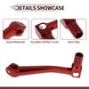 Honda XR50 Red Folding Motorcycle Gear Shifter Lever (2002-2009)