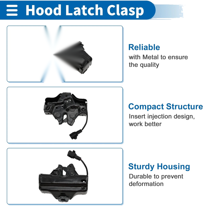Toyota Sequoia (2008-2021) - 1 x Durable Replacement Hood Latch Assembly