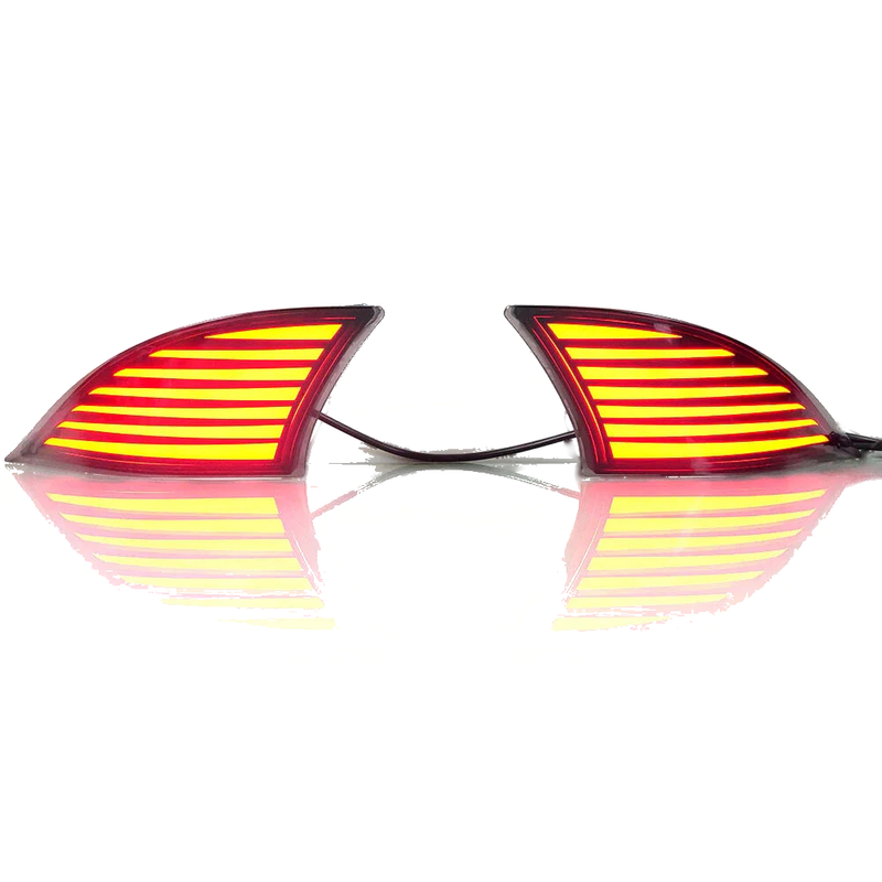 Lexus IS Smoke Lens Bumper Reflector Fog / Signal Lights (2014–2016)
