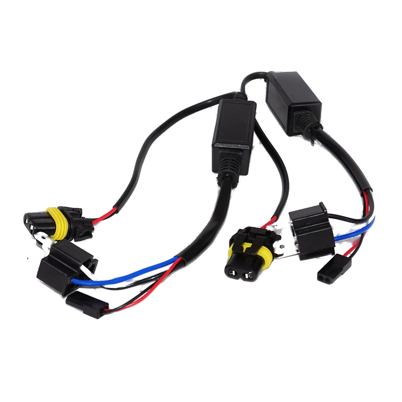 H4 Hi / Lo HID Bi-Xenon Kit MAX 30A Relay Wiring Harness