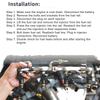Toyota Corolla 1.8 Fuel Injector 1 Pc (1993-1997)