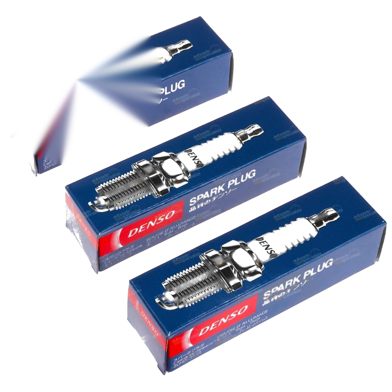 Suzuki Mighty Boy 3 x  Nickel Spark Plugs (1985-1988)