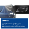 Mercedes Benz C-Class W204 Headlight Clear Lens Cover (2007-2014)