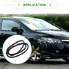 Honda Civic Rear Trunk Weatherstrip Seal (2001-2005)