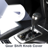 Honda Civic 2012-2014 Black Carbon Fiber Blue Gear Shift Knob Cover