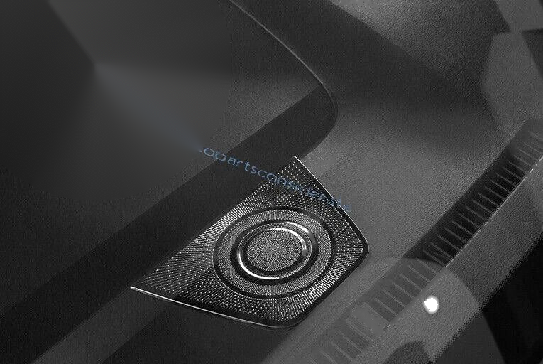Toyota Sienna 1x Dashboard Speaker Sound Cover Black Titanium (2021–2024)