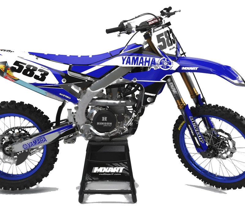 Yamaha TTR 230 (2005-2023) Decals / Sticke Custom Graphic Kit DUSTY STYLE