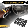 Toyota Tundra Door Window Switch Panel Cover Set (2022–2024)