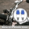 Honda Yamaha Blue 2pcs / M5x0.8 / Motorcycle Screw Fork Air Bleeder Valve