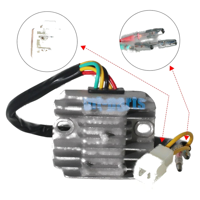 Honda TRX125H FourTrax 125 Voltage Regulator Rectifier (1987-1988)