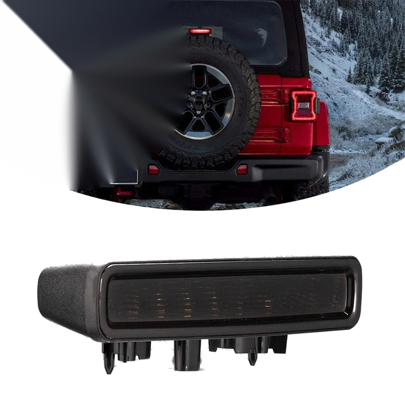 Jeep Wrangler Red LED Strip Third Brake Light (2018-2022)