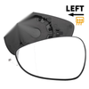 Ford B Max Fiesta Left Side White Heated Mirror Glass (2012-2019)