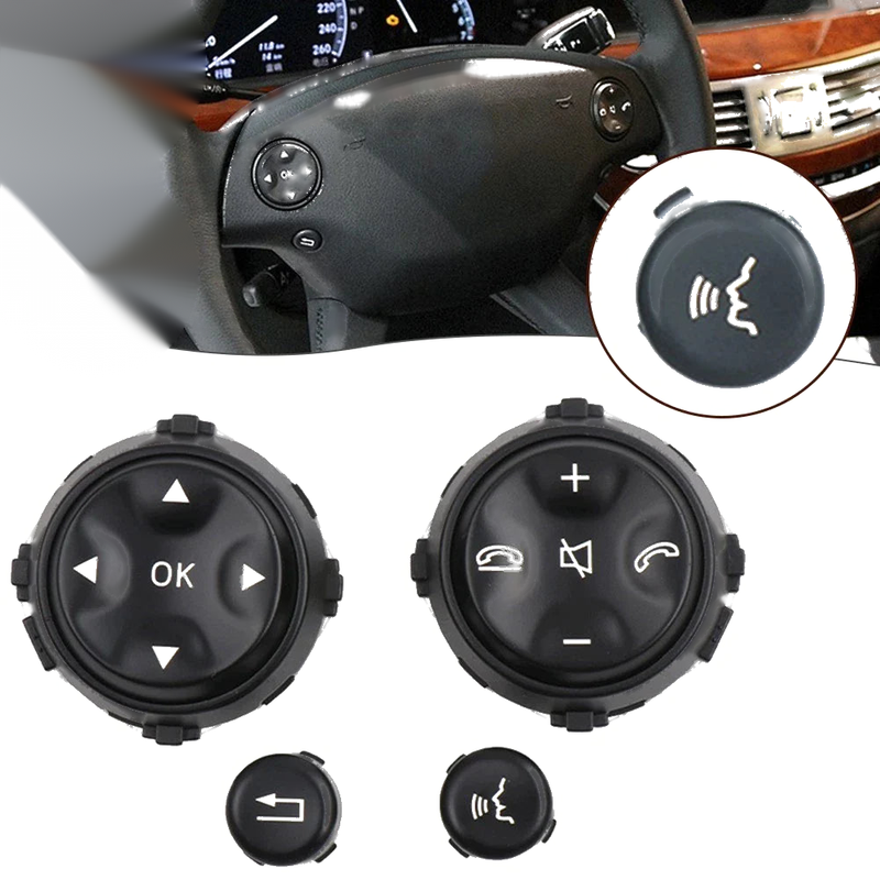 Mercedes W221 S550 S63 CL550 Steering Wheel Switch Buttons