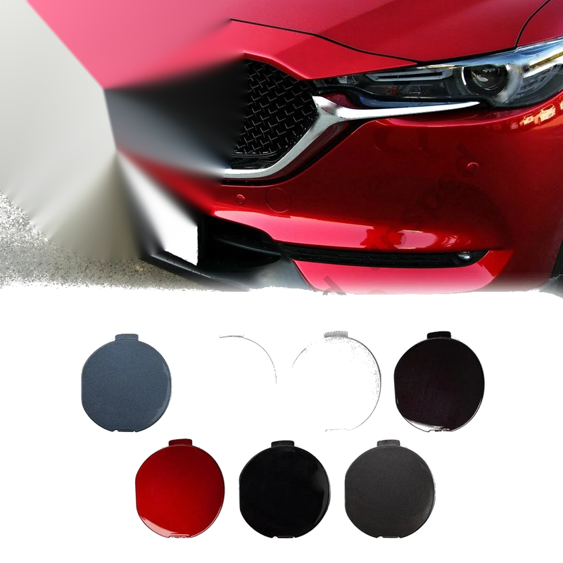 Mazda CX-5 Front Bumper Tow Hook Cover Towing Eye Cap (2017–2021)
