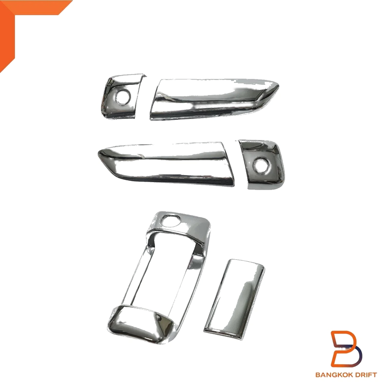 Toyota Hiace Commuter 7 x Chrome Door Handle Cover Trim (2005-2019)