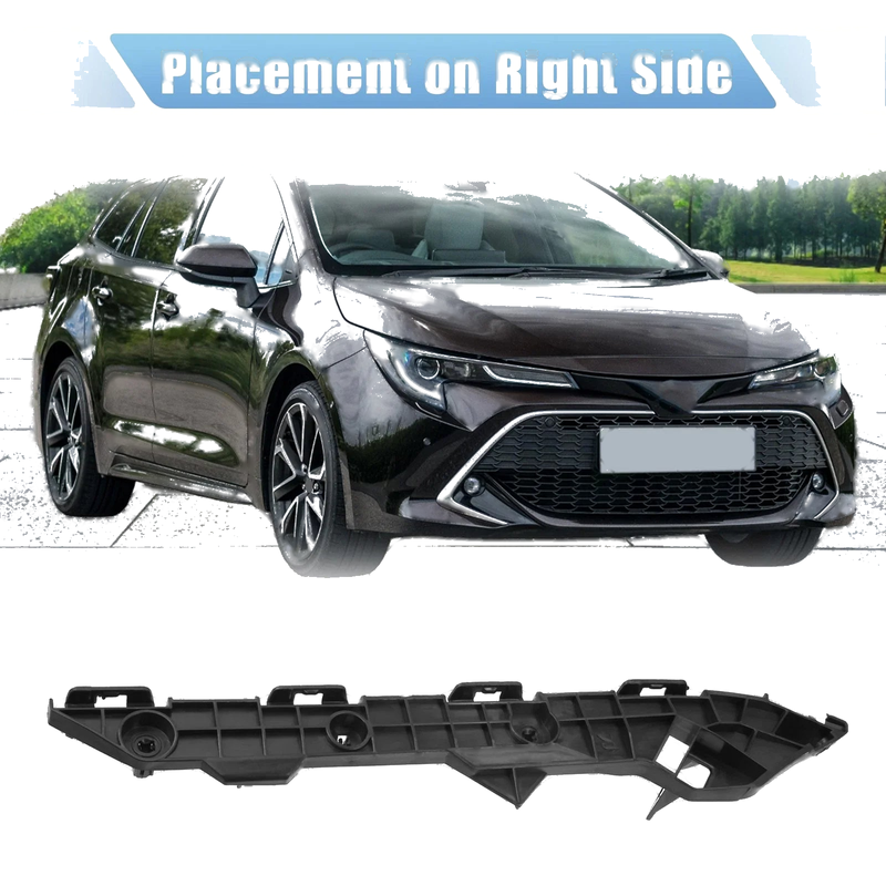 Toyota Corolla Front Right Bumper Cover Bracket (2009-2013)