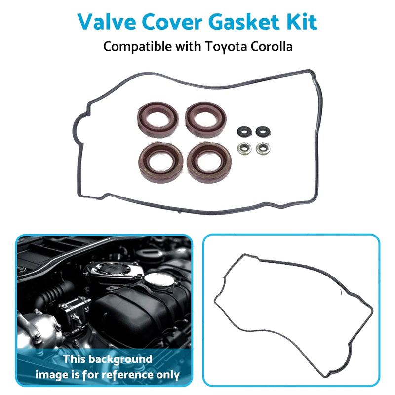 Toyota Corolla Rocker Cover Gasket (AE92, AE102, AE112)