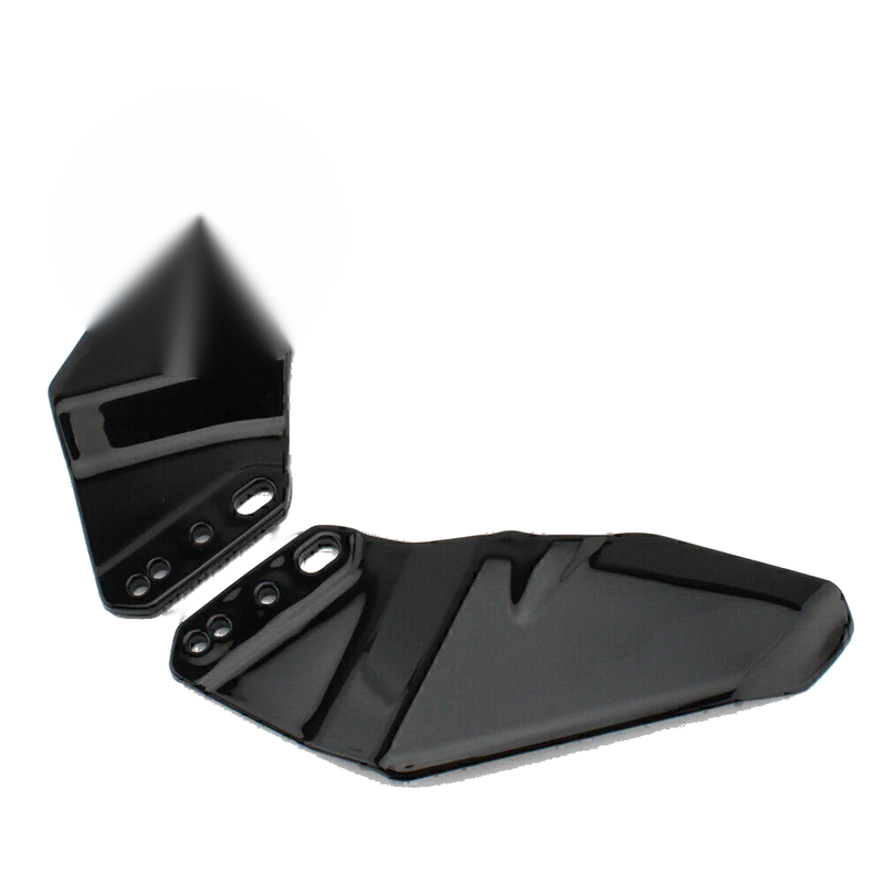 Kawasaki Honda BMW Black Winglet Aerodynamic ABS Spoiler Kit
