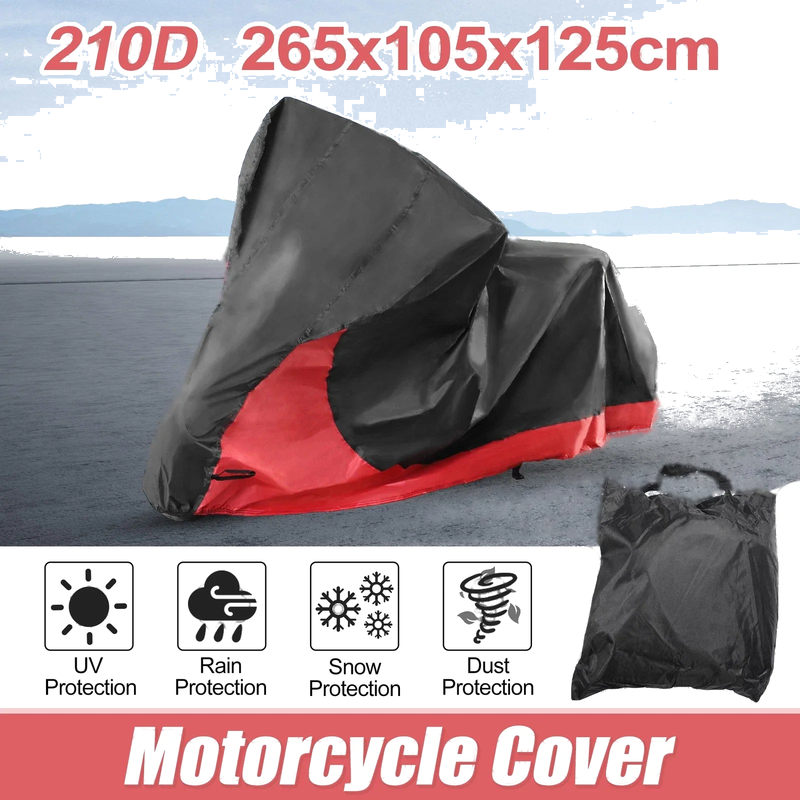 Harley Street Glide FLHX FLTR Touring 2 in 1 Motorcycle Cover Protector