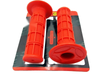 Honda CRF70 Red Hand Grip Set (Left & Right)