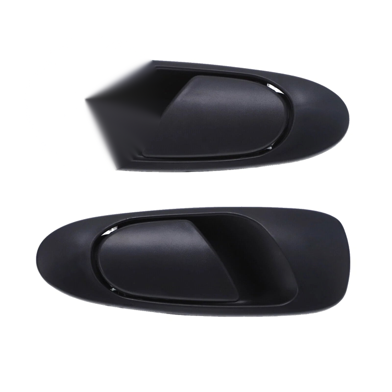 Honda Civic Set of 2 Black Rear Left & Right Door Handles (1991-1995)