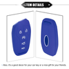 Ford Fusion Remote Keyless Smart Key Fob Covers (2013-2020)