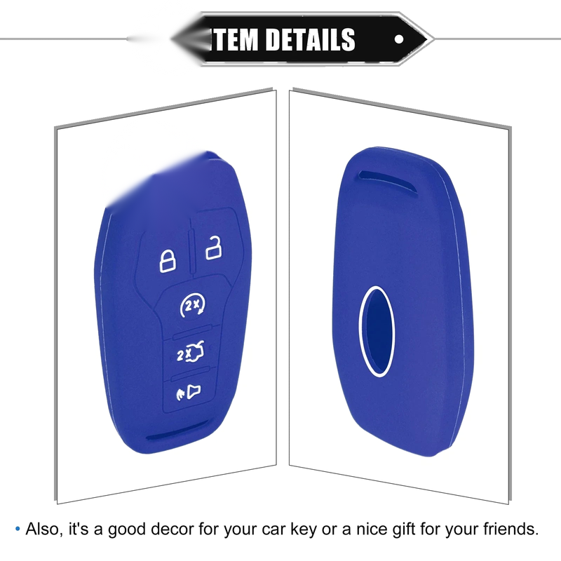 Ford Fusion Remote Keyless Smart Key Fob Covers (2013-2020)