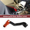 Bosuer M4 Folding Gear Shifter Lever Black Orange