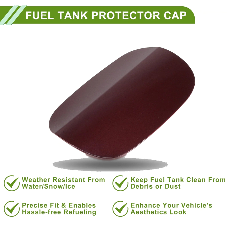 Mercedes-Benz W213 2016-2022 Fuel Filler Flap Cover Red Fuel Tank Door Cap