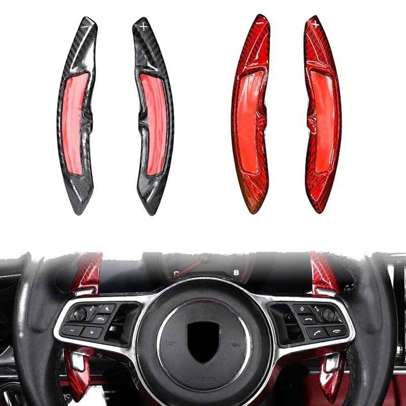 Porsche Macan Cayenne 718 2 x Steering Wheel Shift Paddle Extensions