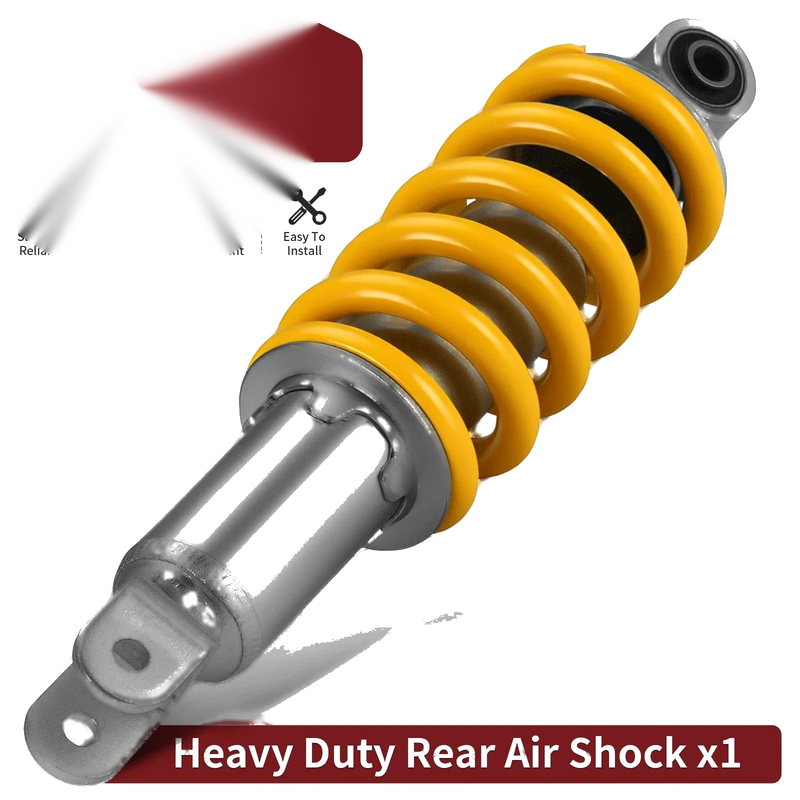 Honda XR100R Heavy Duty Rear Shock Absorber Yellow (1985–2003)