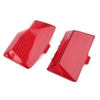 Harley Touring Red Rear Fender Tip Mud Guard Light Lens Cover (2014-2023)