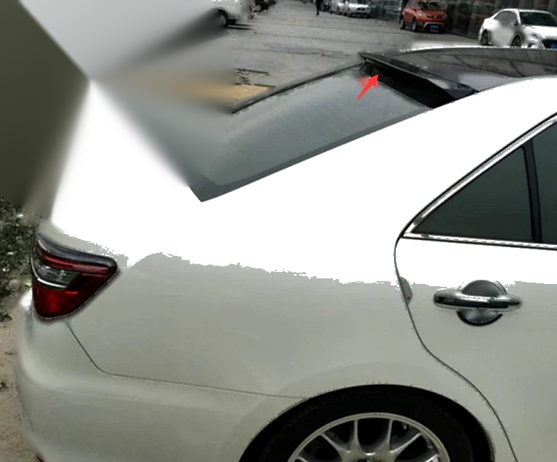 Toyota Camry 4dr Sedan BLACK Rear Roof Spoiler Wing (2012-2016)