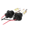 Car T20 7440 42-2835 50W Dual-Color Switchback DRL Turn Signal Lights