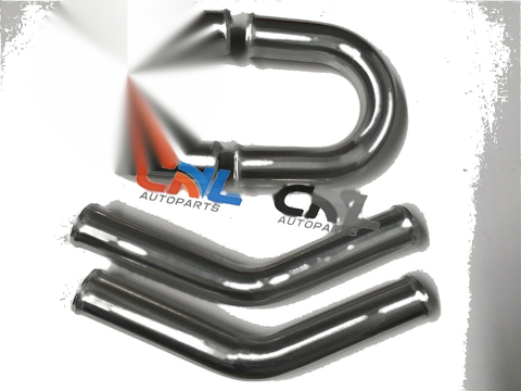 3" 76MM Universal Black T-Clamp Kit 16 x Aluminium Turbo Intercooler Pipes